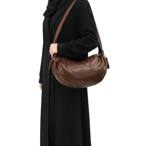 Crescent Signature Shoulder Bag