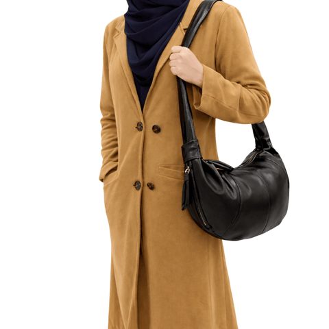 Crescent Signature Shoulder Bag